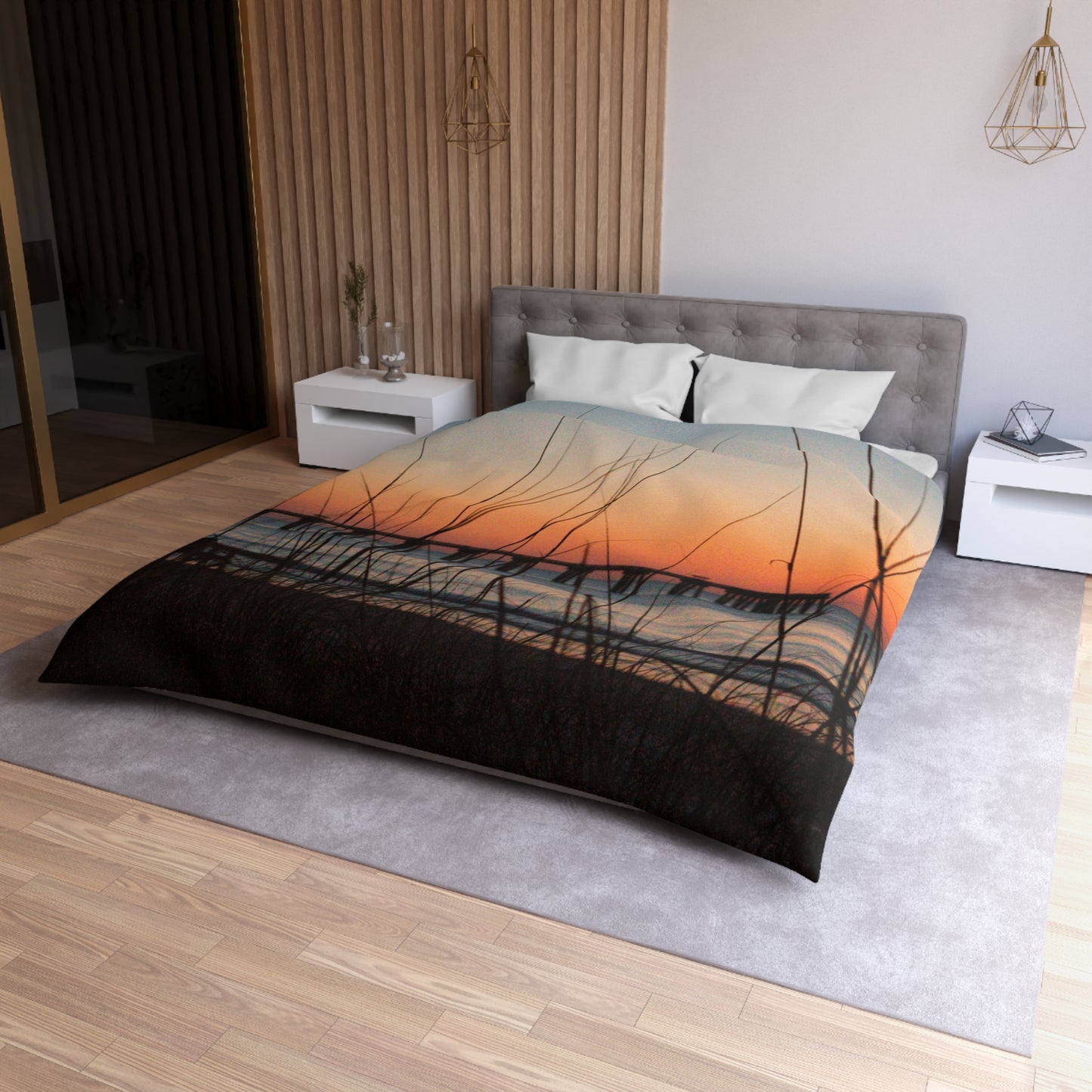 Microfiber Duvet Cover - Morning Restart