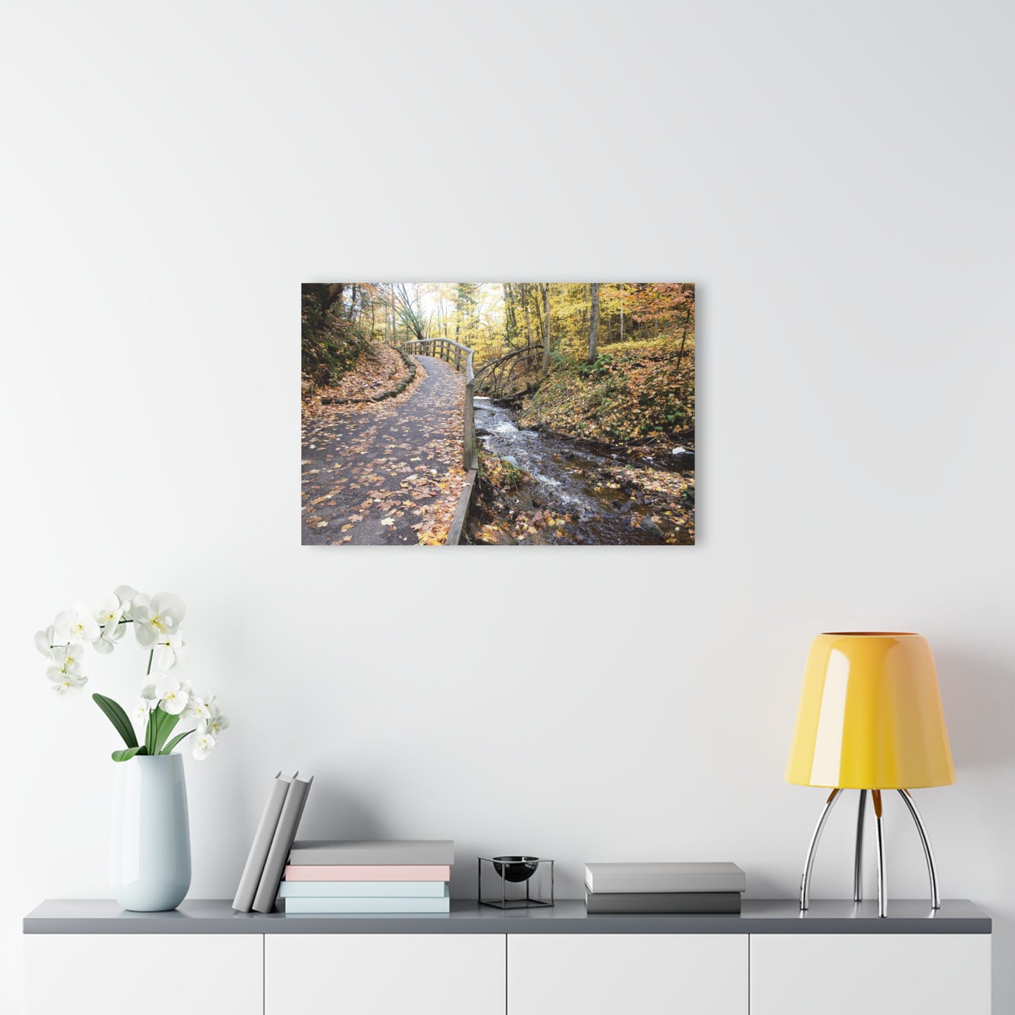 Acrylic Prints (French Cleat) Creekside Stroll