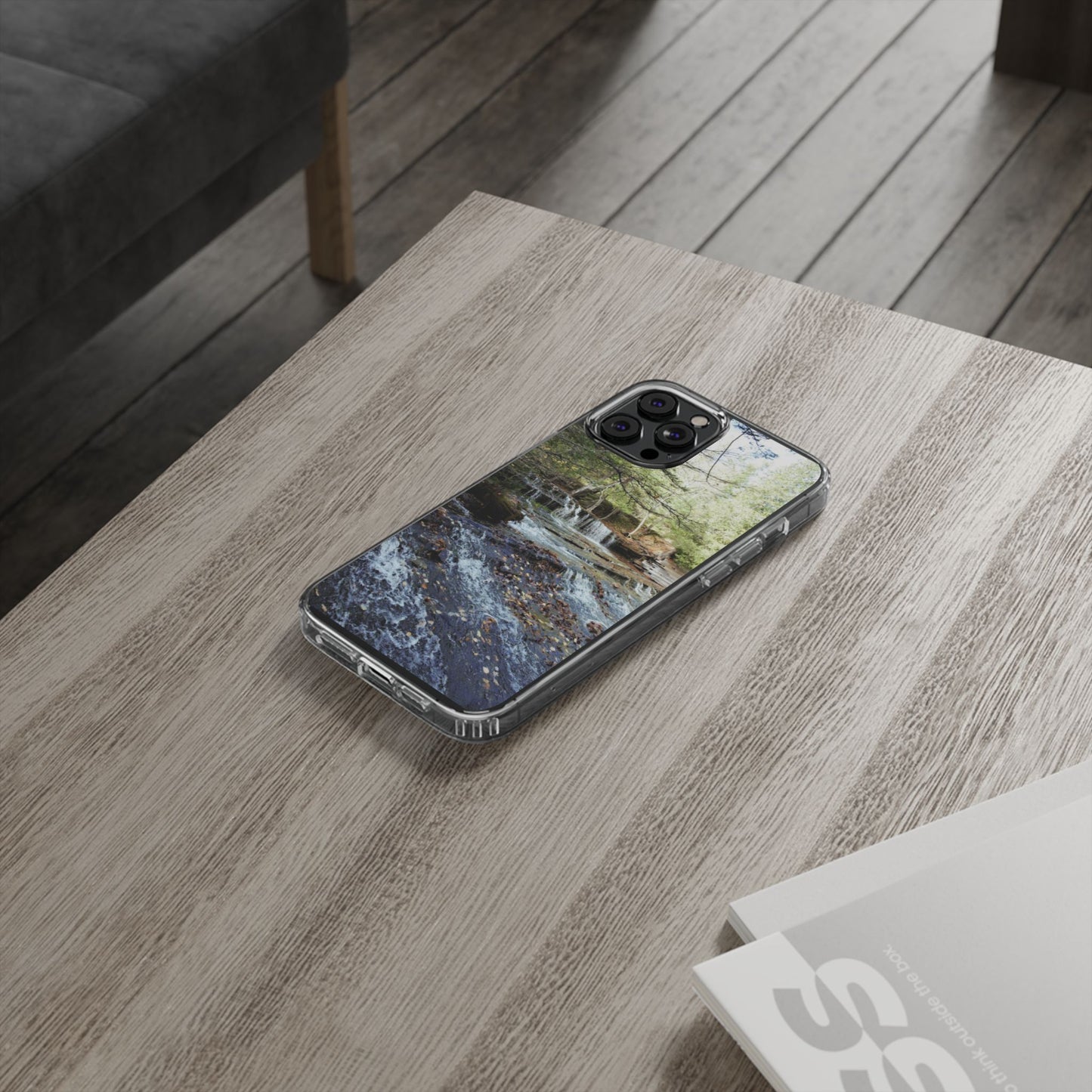Clear Cases - Waterfall - iPhone 16 series, iPhone 15 series, iPhone 14 series, iPhone 13 series, IPhone 12 series