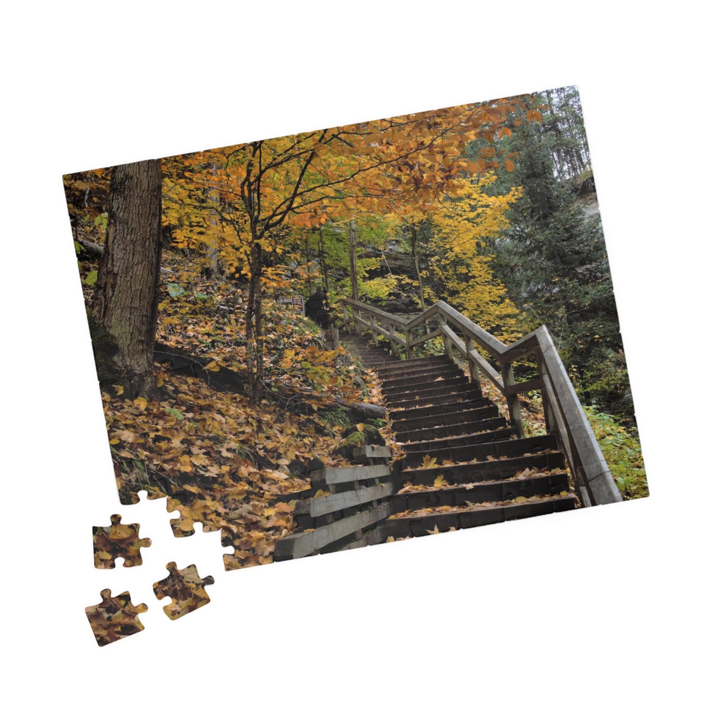 Puzzle (110, 252, 500, 1014-piece) Stairway to Fall