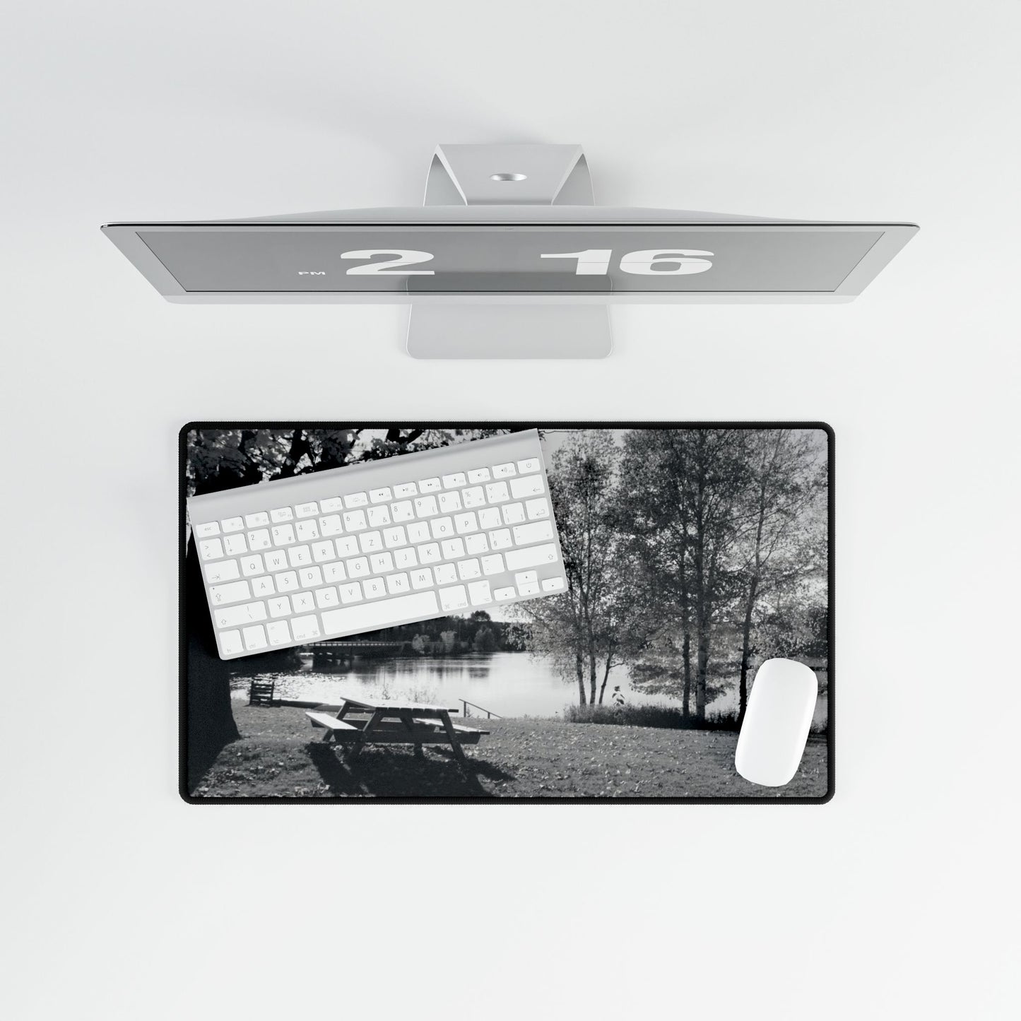 Desk Mats- Picnic by the river