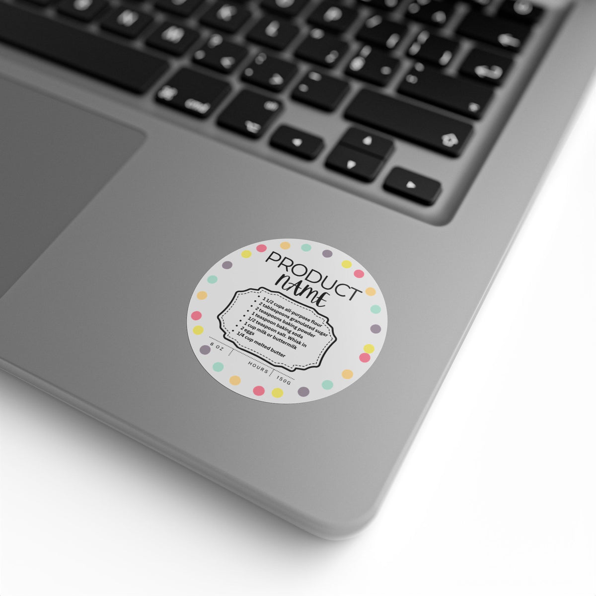 Round Sticker Label Rolls - CYB Same Round Sticker 1 x 1, 2 x 2 50,100,250