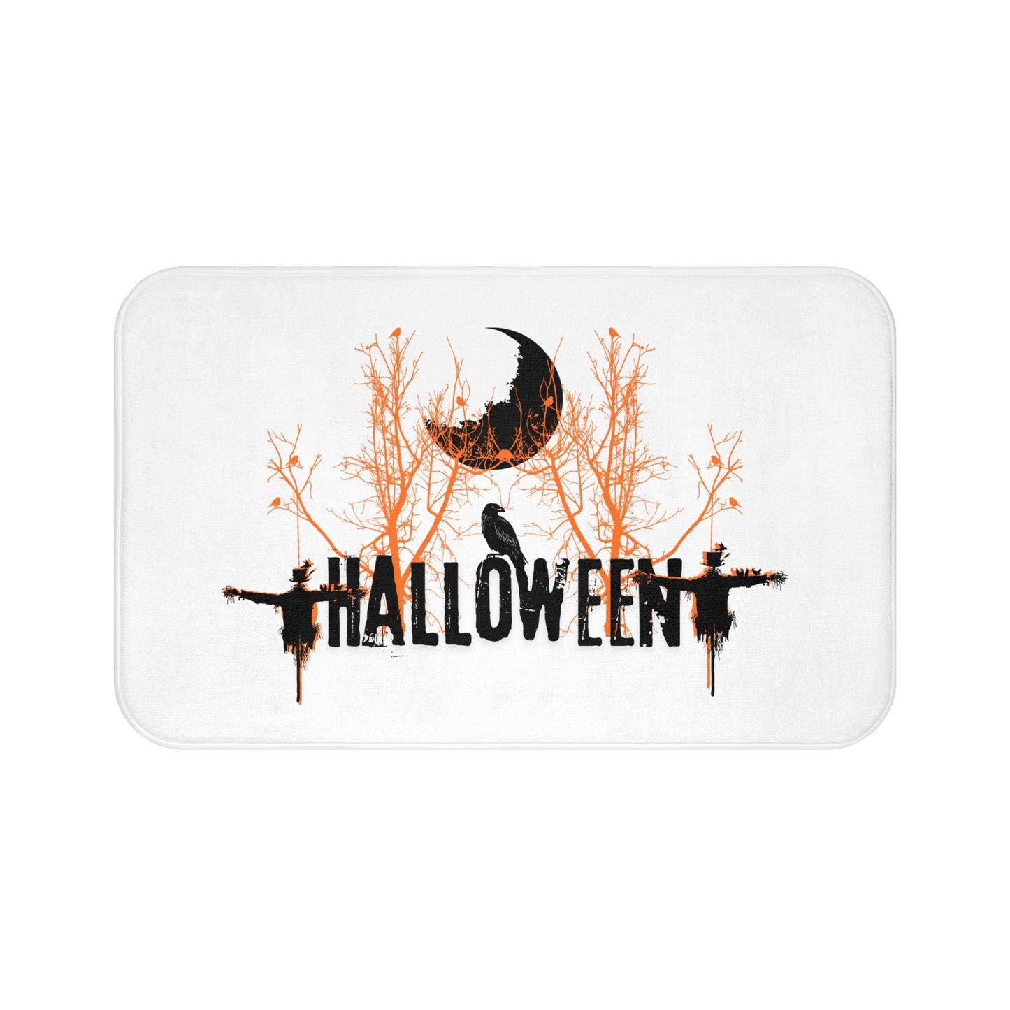 Bath Mat Scarecrow Halloween