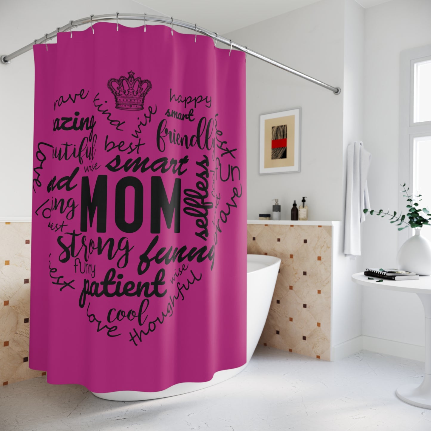 Shower Curtain - Mom Appreciation