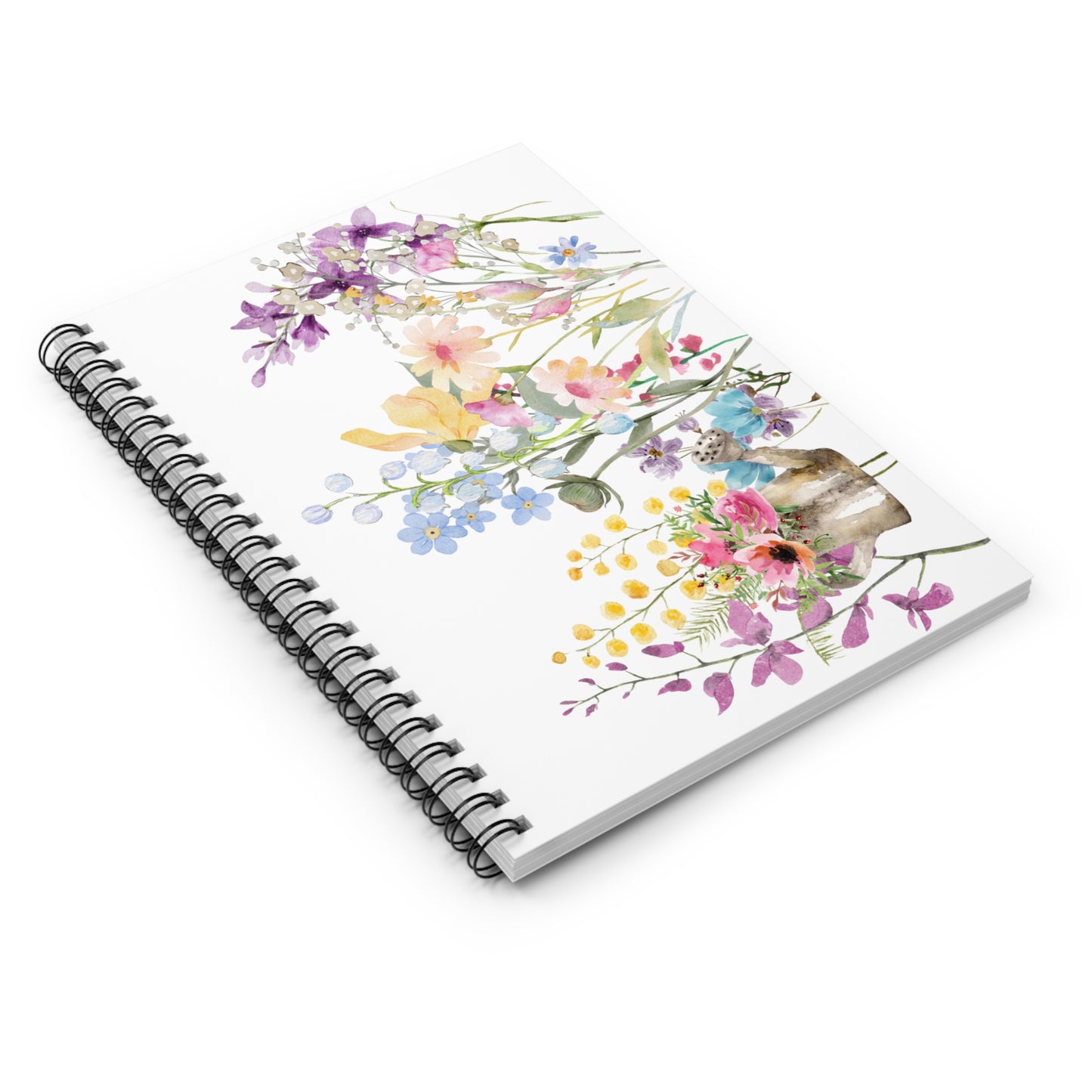 Spiral Notebook - Ruled Line Garden Notes