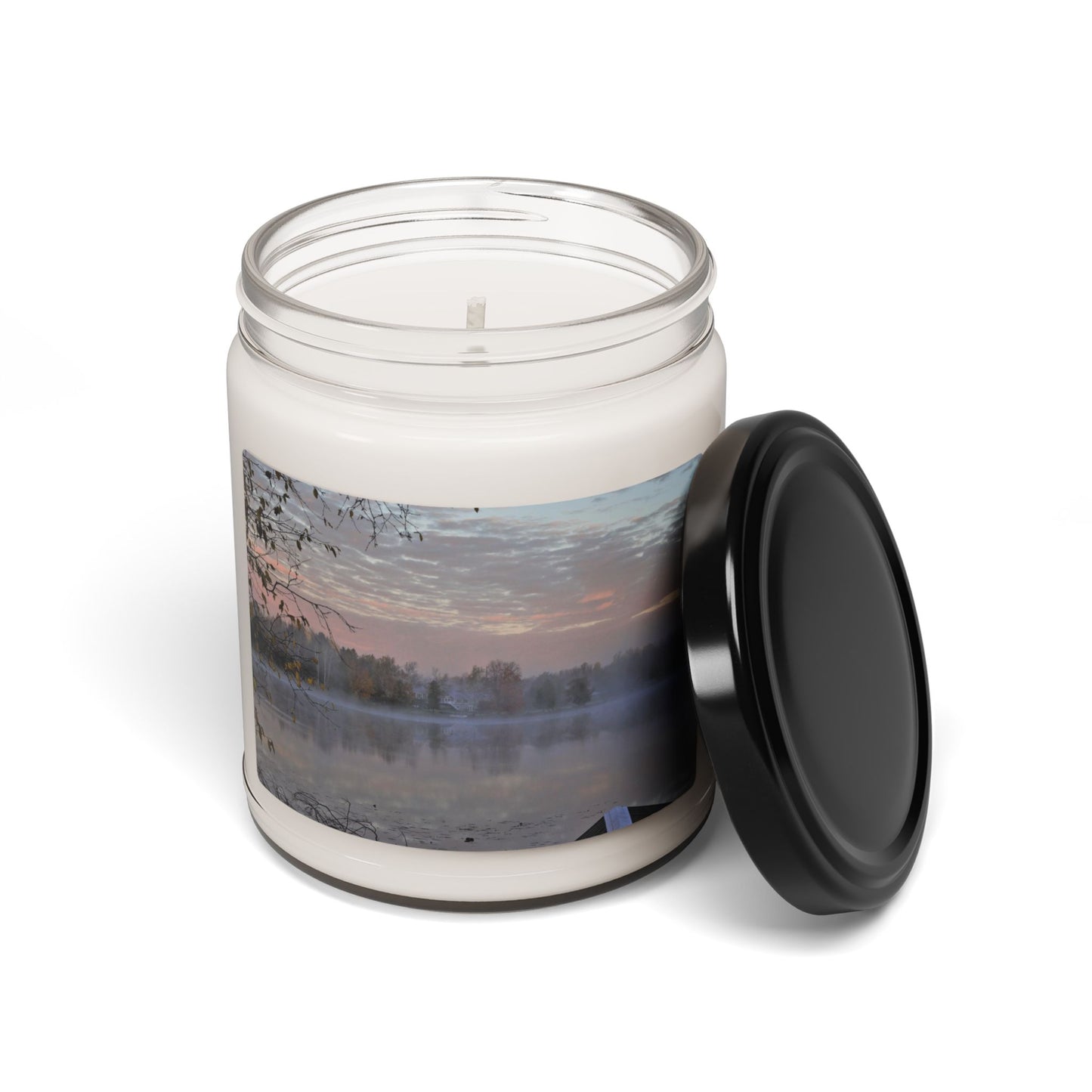 Scented Soy Candle, Spooky Morning Mist