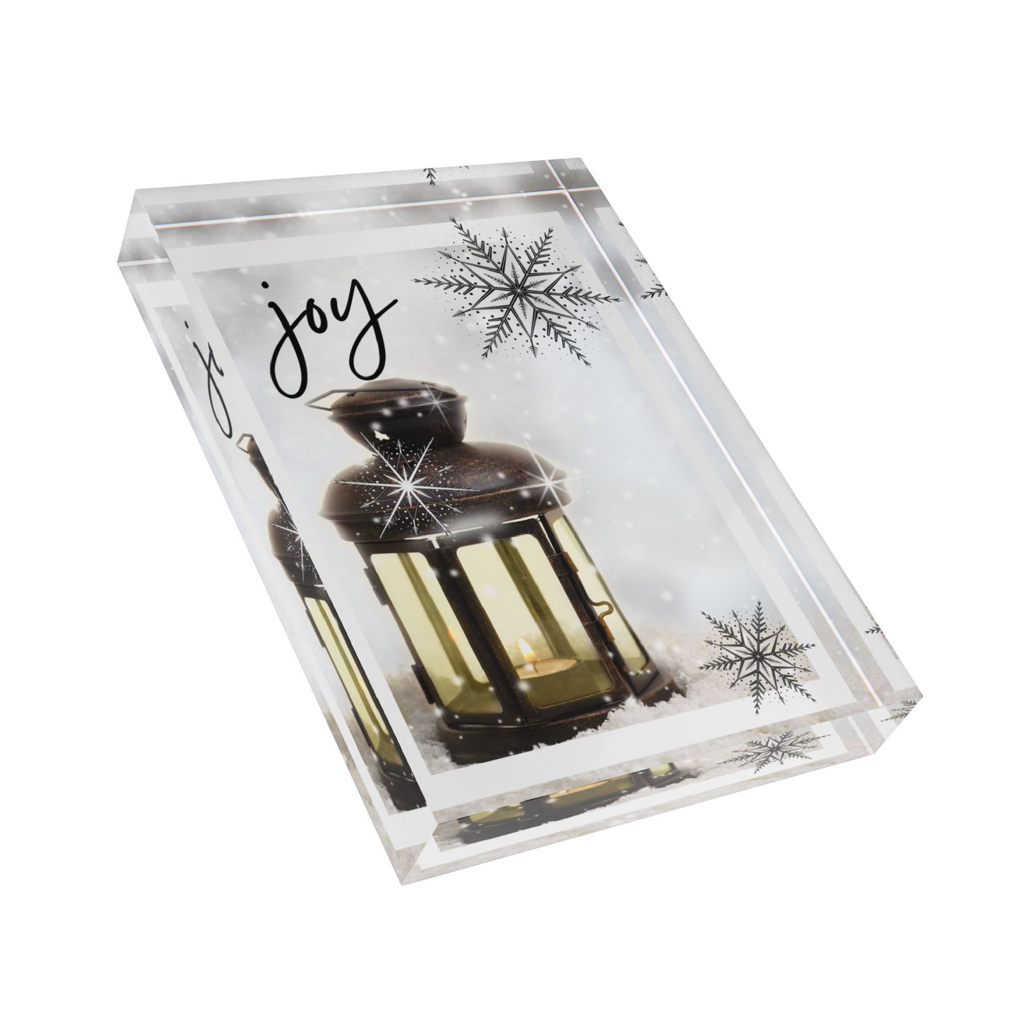 Photo Block - Lantern Christmas