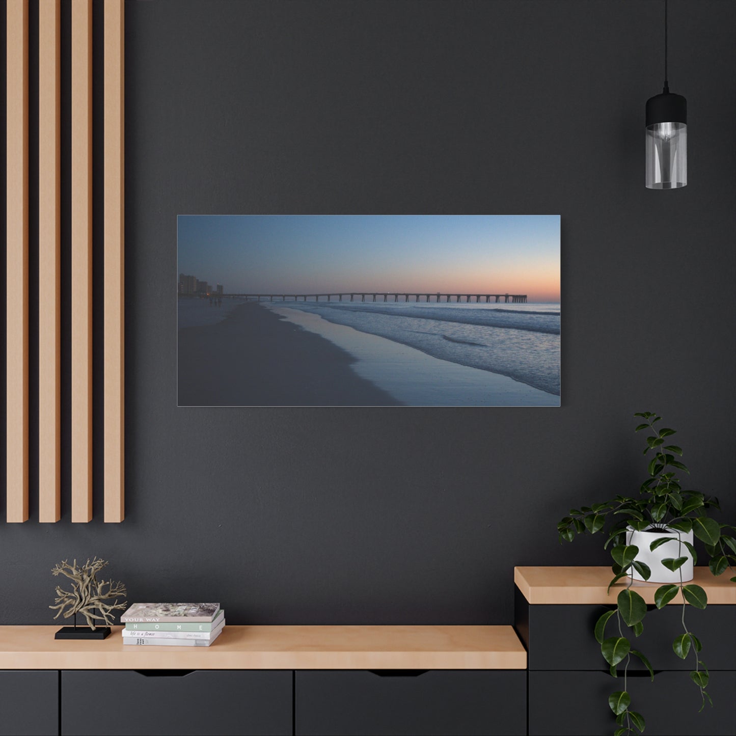 Matte Canvas, Stretched, 1.25" Before the sun shines 48"