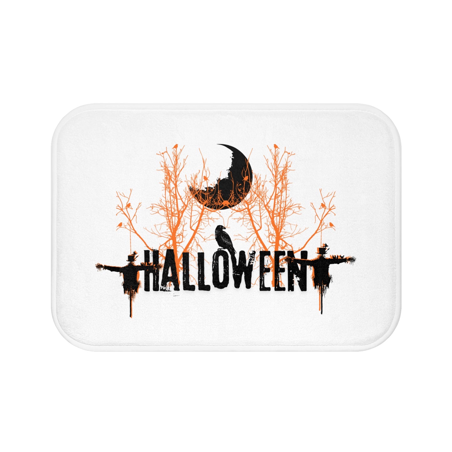 Bath Mat Scarecrow Halloween