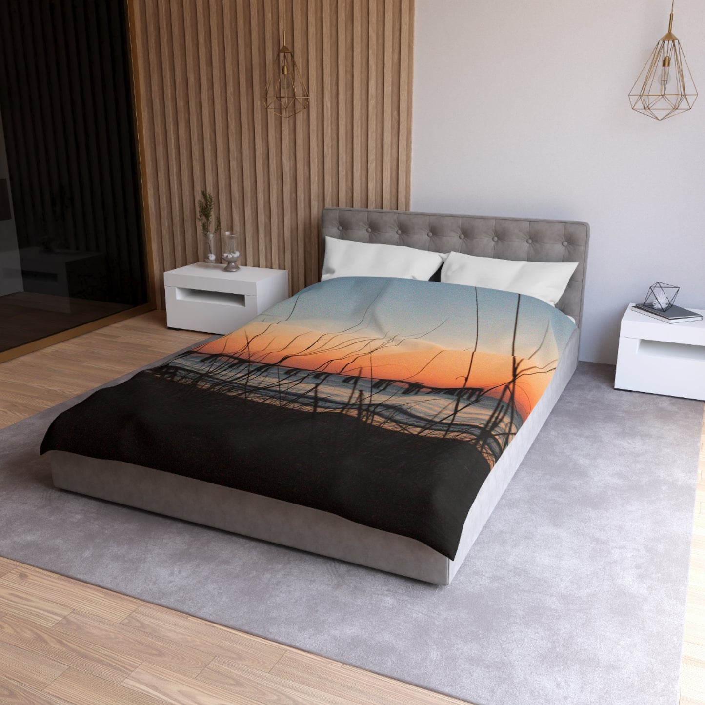 Microfiber Duvet Cover - Morning Restart