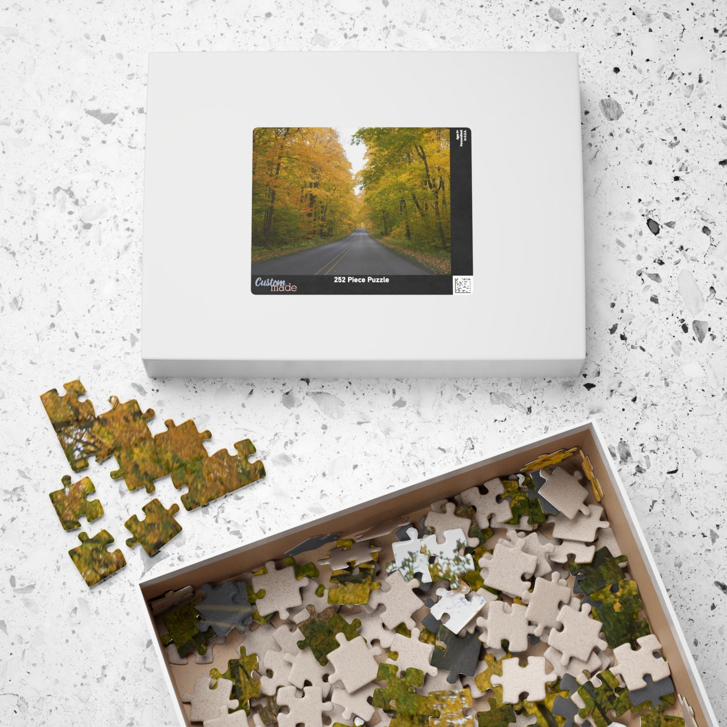 Puzzle (110, 252, 500, 1014-piece) Spectacular Sun Set