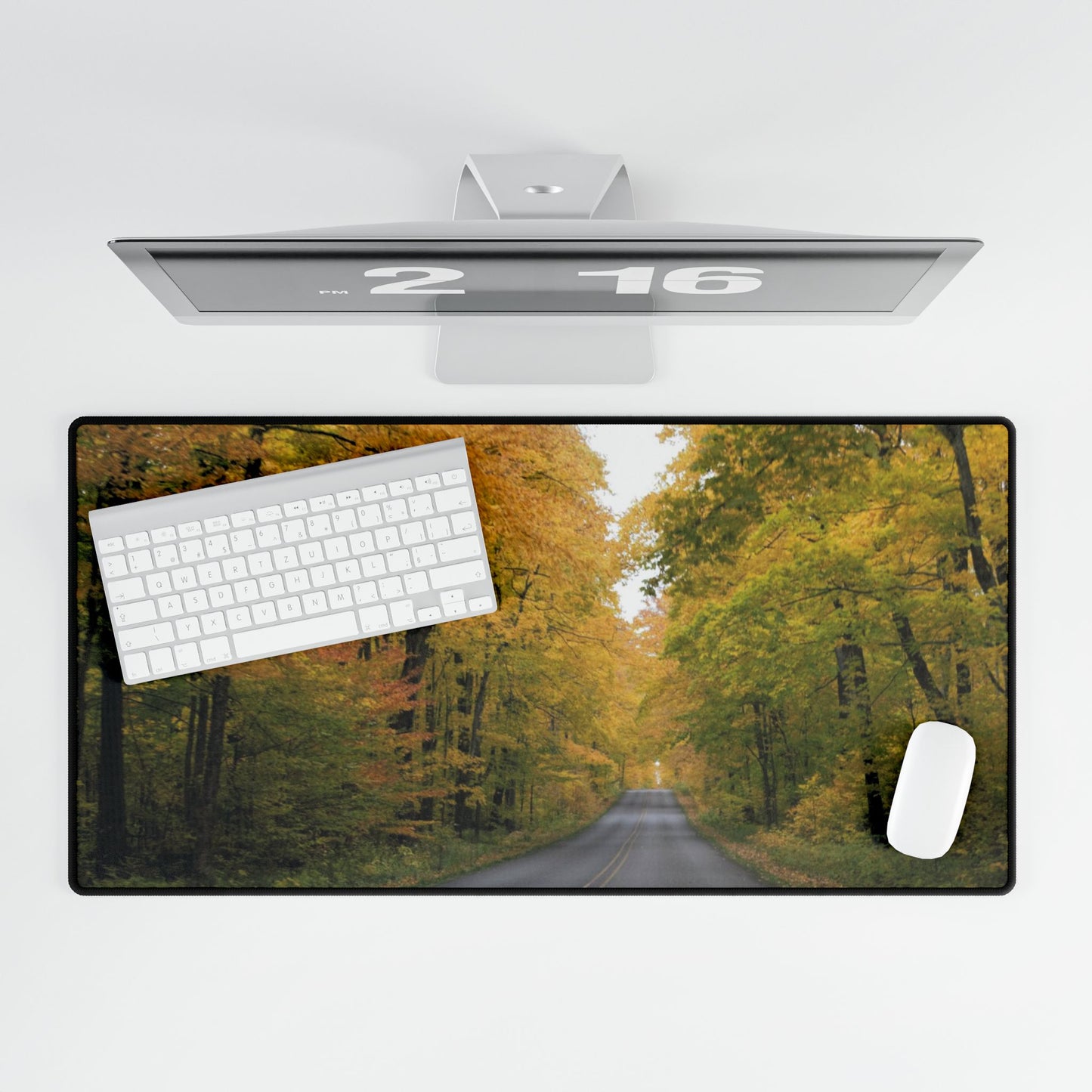 Desk Mats- Golden road