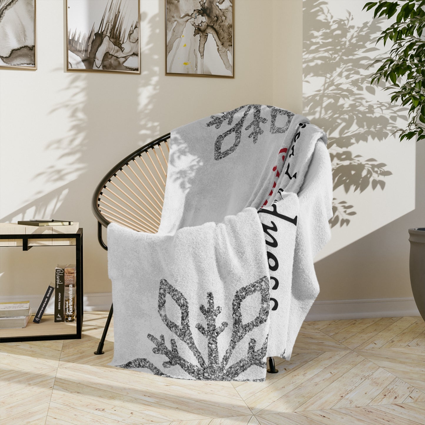 Velveteen Minky Blanket - Spread Kindness, Shine Brightly