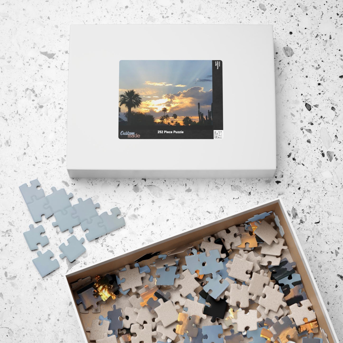Puzzle (110, 252, 500, 1014-piece) Spectacular Sun Beams