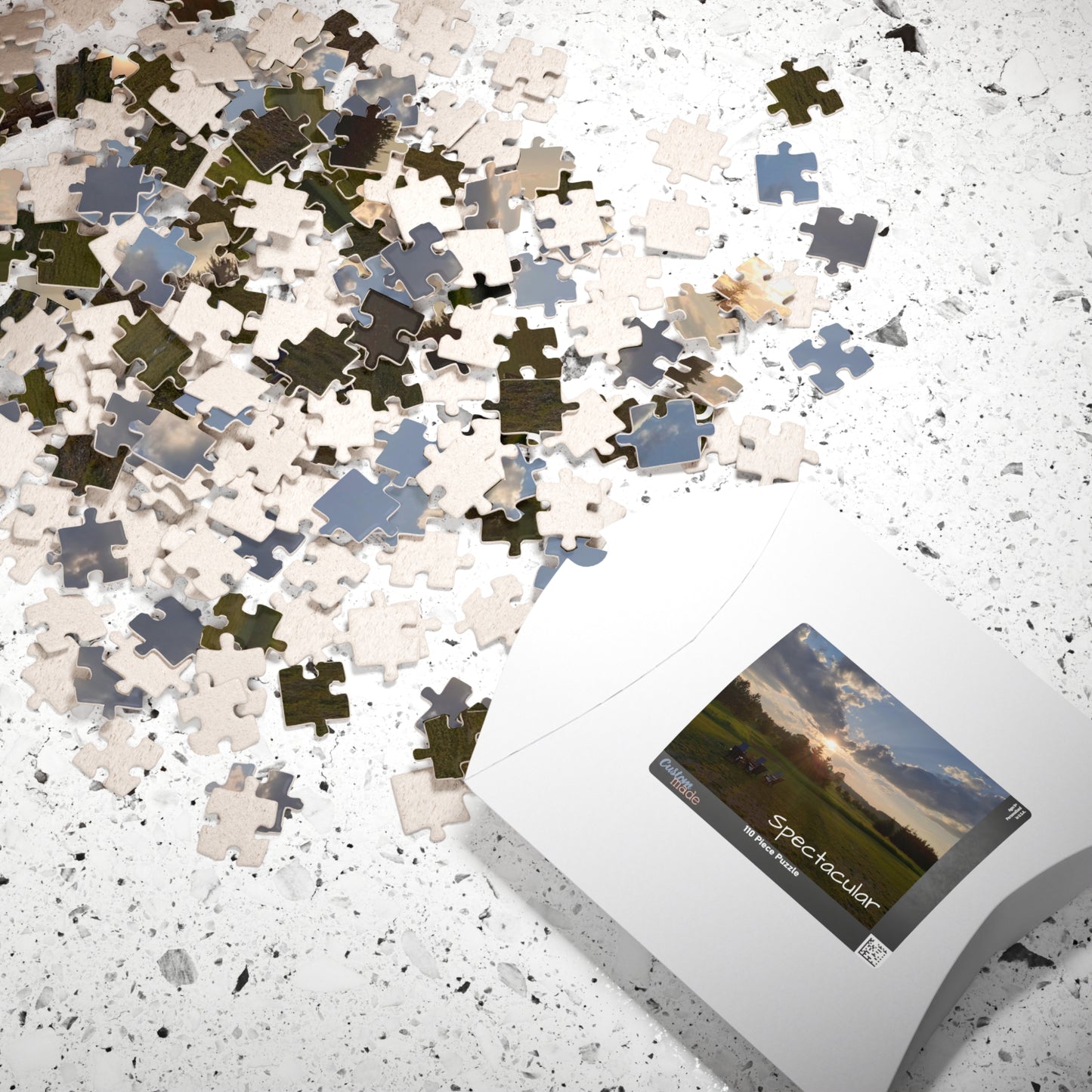 Puzzle (110, 252, 500, 1014-piece) Spectacular Sun Set