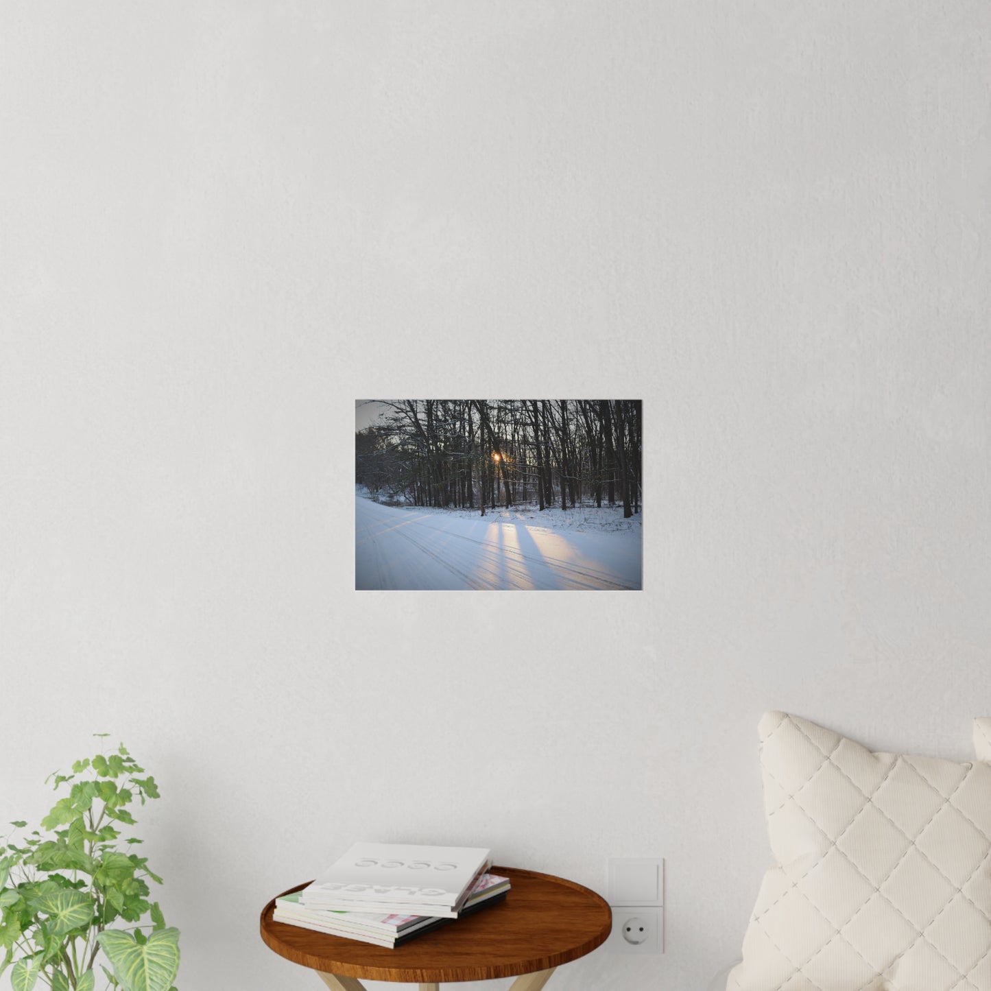 Wall Decals Winter Sun Beams