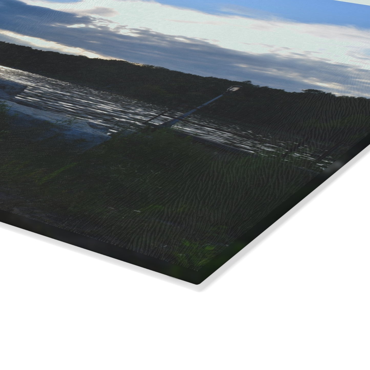 Glass Cutting Board - Garden Dream