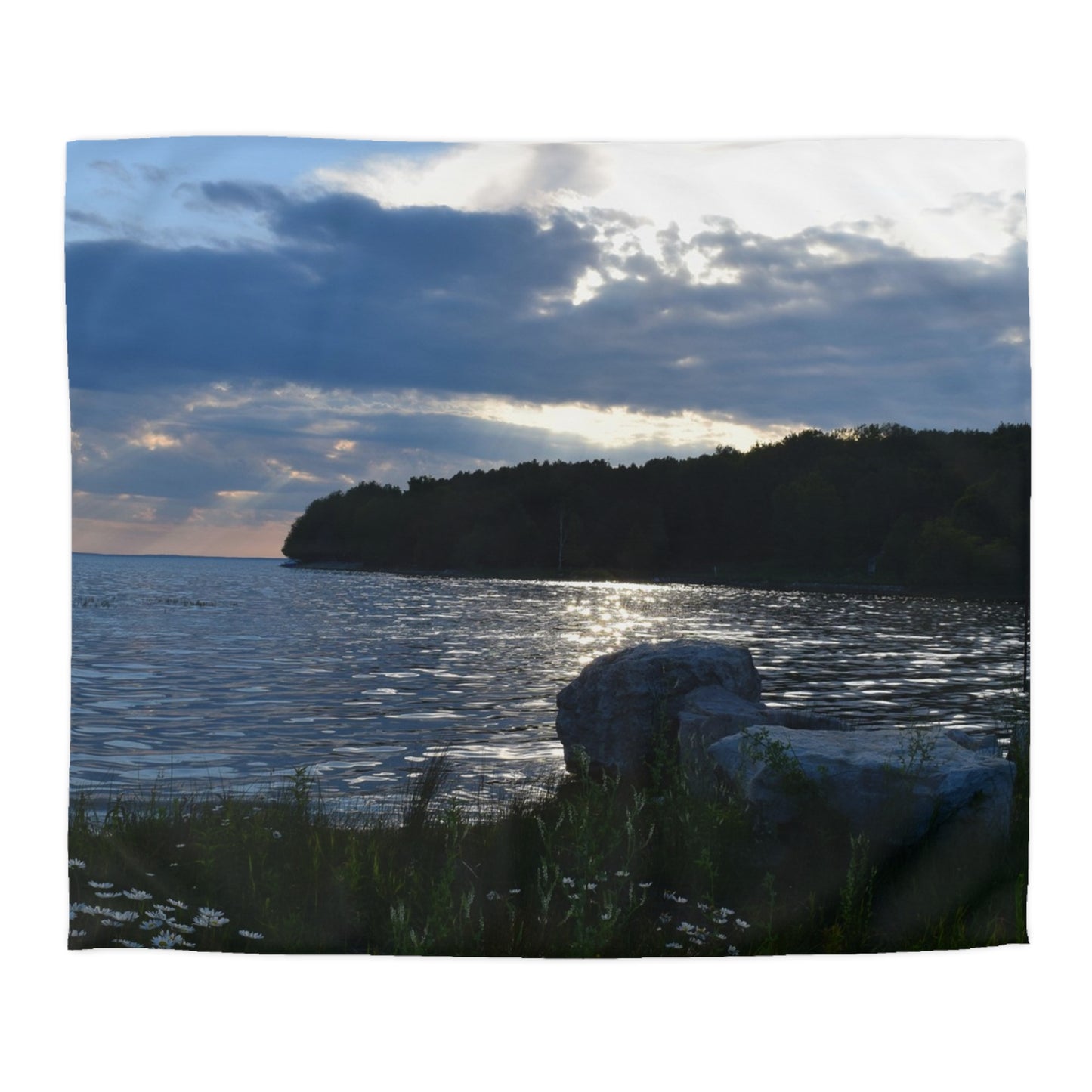 Microfiber Duvet Cover - Garden-dock-side