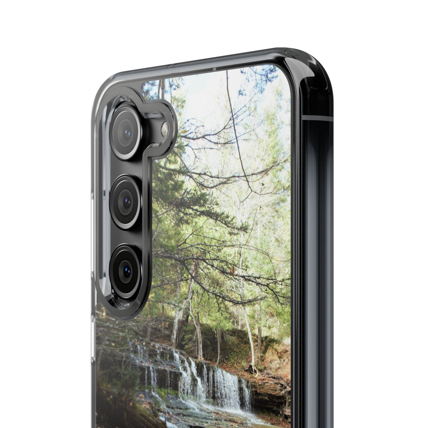 Clear Cases - Samsung Galaxy Series, Plus and Untra, S24, S23, S22, S21 - Waterfall