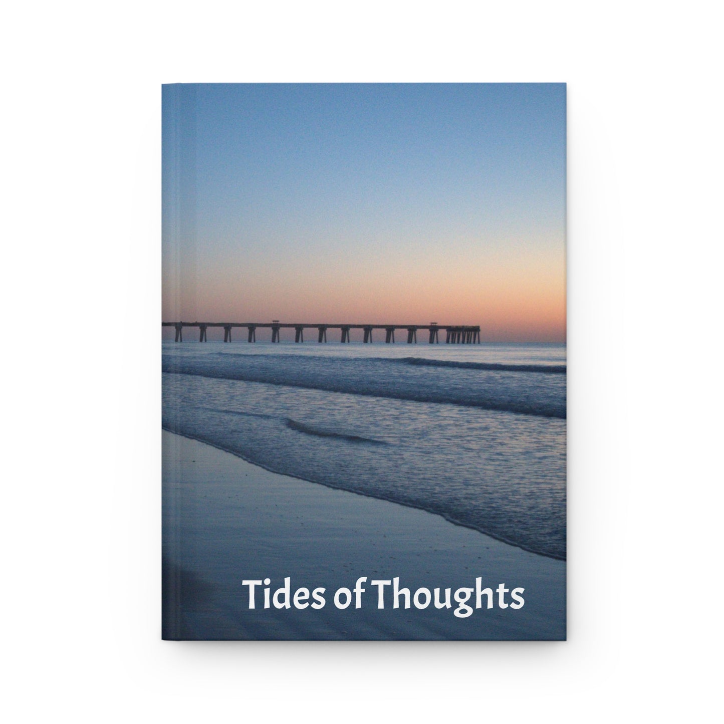 Hardcover Journal Matte - Tides of Thoughts