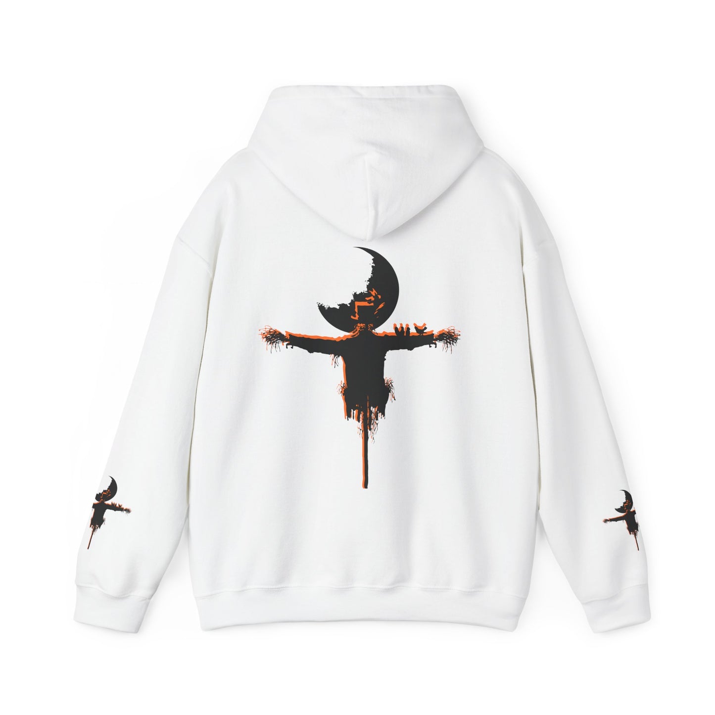 Master Unisex Heavy Blend™ Hoodie – Scarecrow Halloween Sweatshirt | Cozy Fall & Spooky Season Style