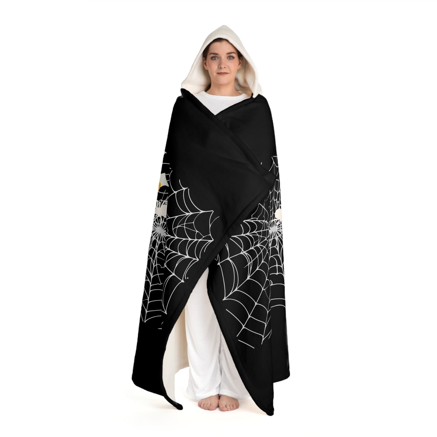 Hooded Sherpa Fleece Blanket - October 31st