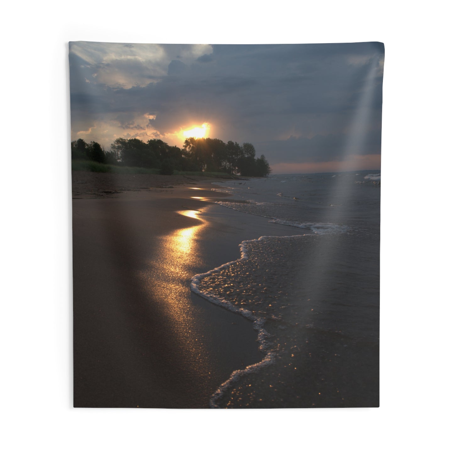 Indoor Wall Tapestries - Sun Kissed Beach
