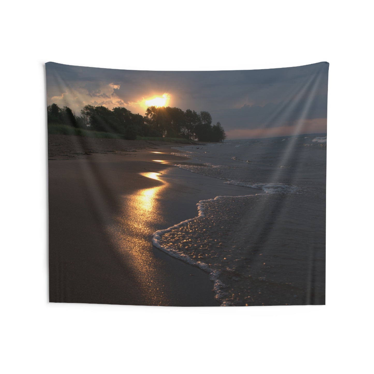 Indoor Wall Tapestries - Sun Kissed Beach