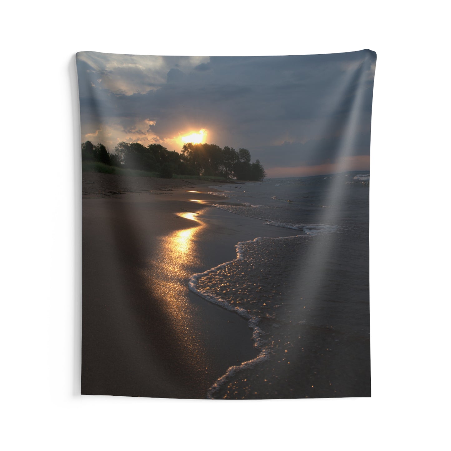 Indoor Wall Tapestries - Sun Kissed Beach