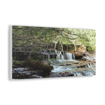 Canvas Gallery Wraps (White Wrap) - Water Fall