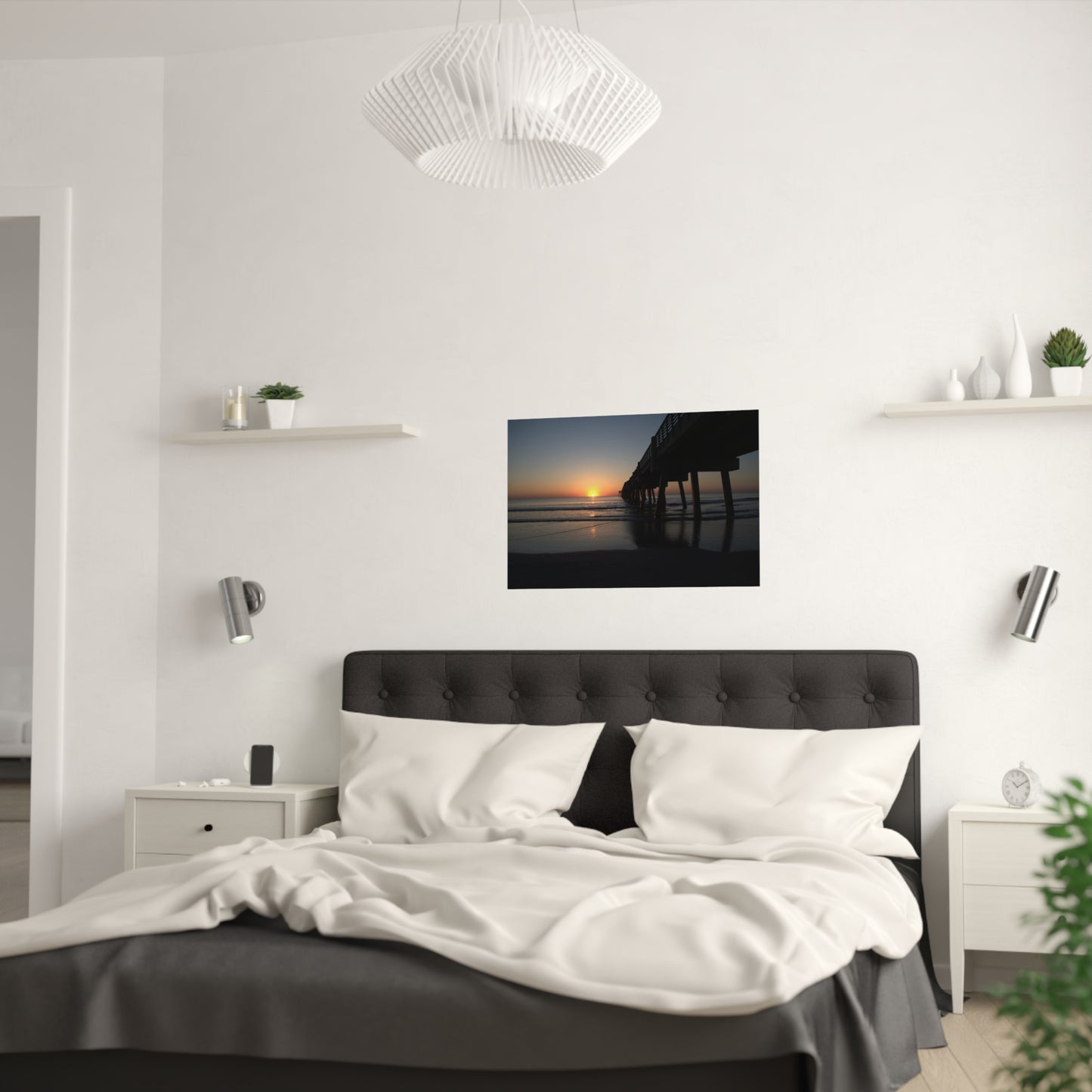 Satin Posters (210gsm) Early Morning Beach Horizontal