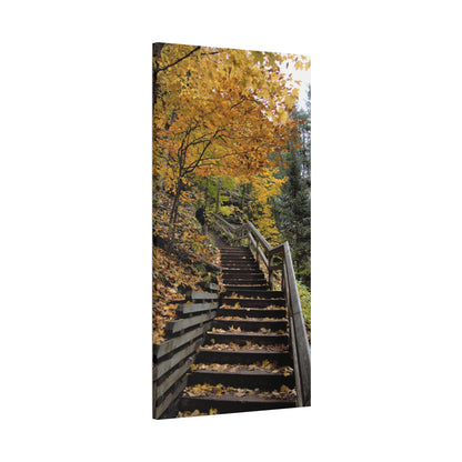 Stairway to Fall Matte Canvas, Stretched, 1.25" 48" x 24", 32", 36"