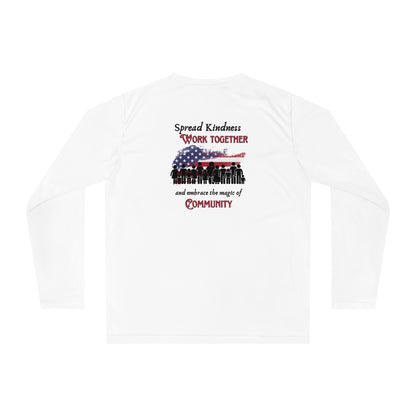 Unisex Performance Long Sleeve Shirt - Magic of Community