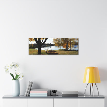 Canvas Gallery Wraps (White Wrap) - Fall picnic anyone