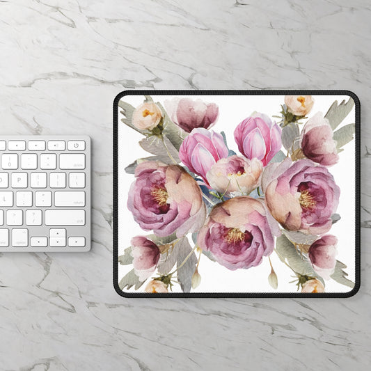 Gaming Mouse Pad- Pink Peonys
