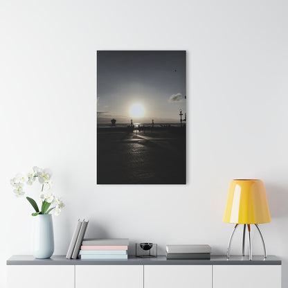 Acrylic Prints (French Cleat) Beach Sunset