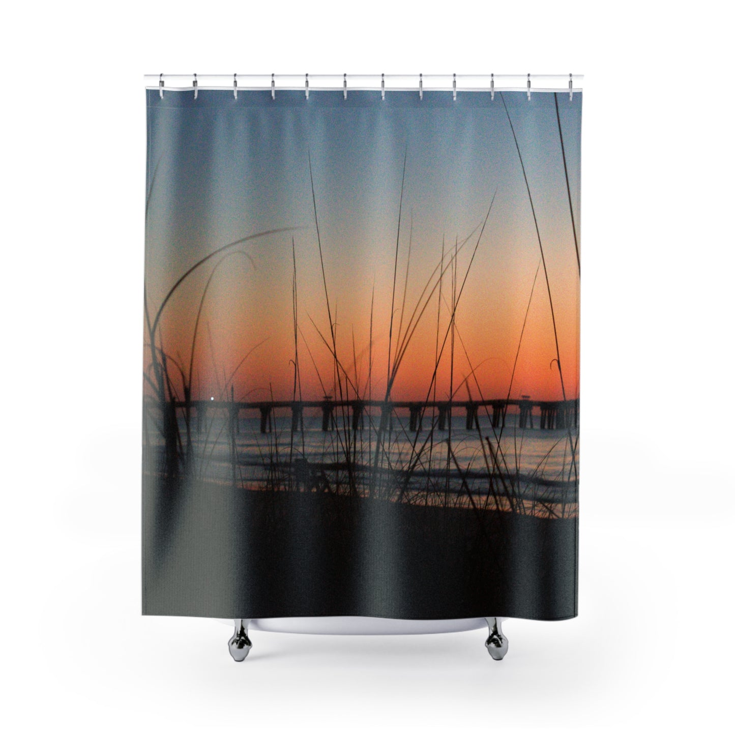 Shower Curtain - Morning at the beach