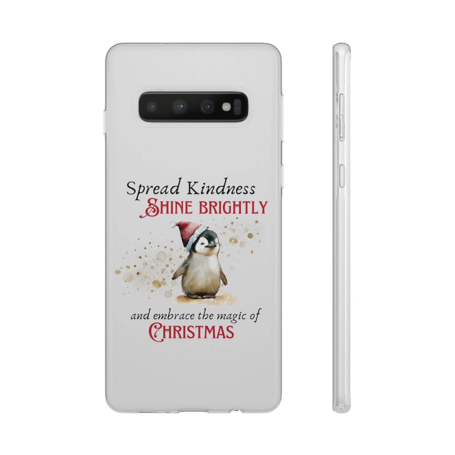 Flexi Cases - Magic of Christmas Penguin - iPhone and Samsung phones