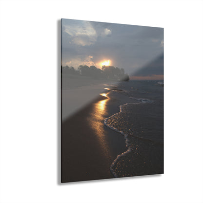 Acrylic Prints (French Cleat) Sun Kissed Beach