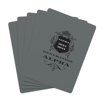 Generation Alpha Poker Cards – Where Play Meets Personality