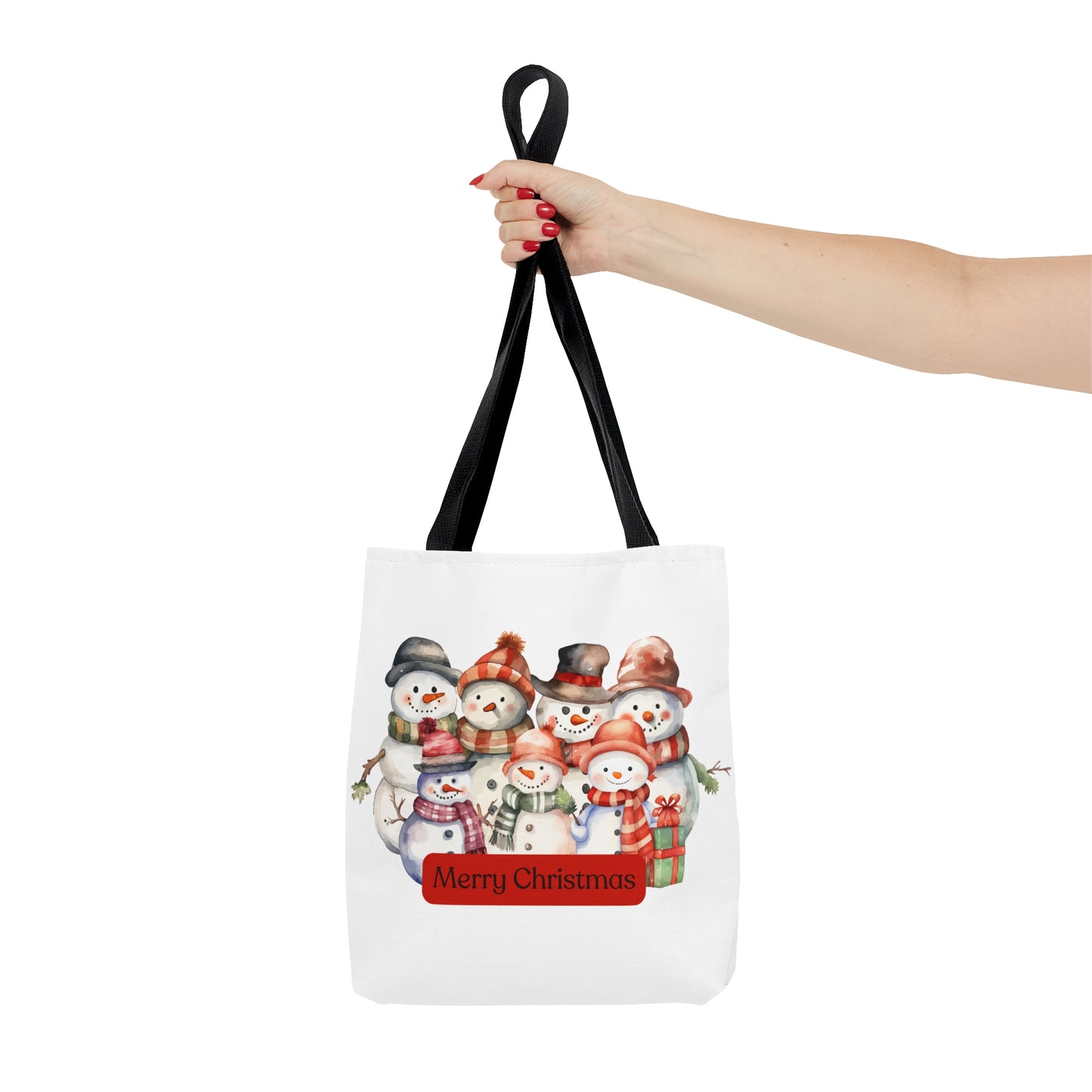 Tote Bag - Snowman Merry Christmas