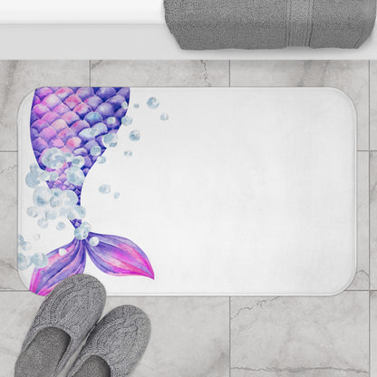 Bath Mat - Mermaid Tale and Bubbles