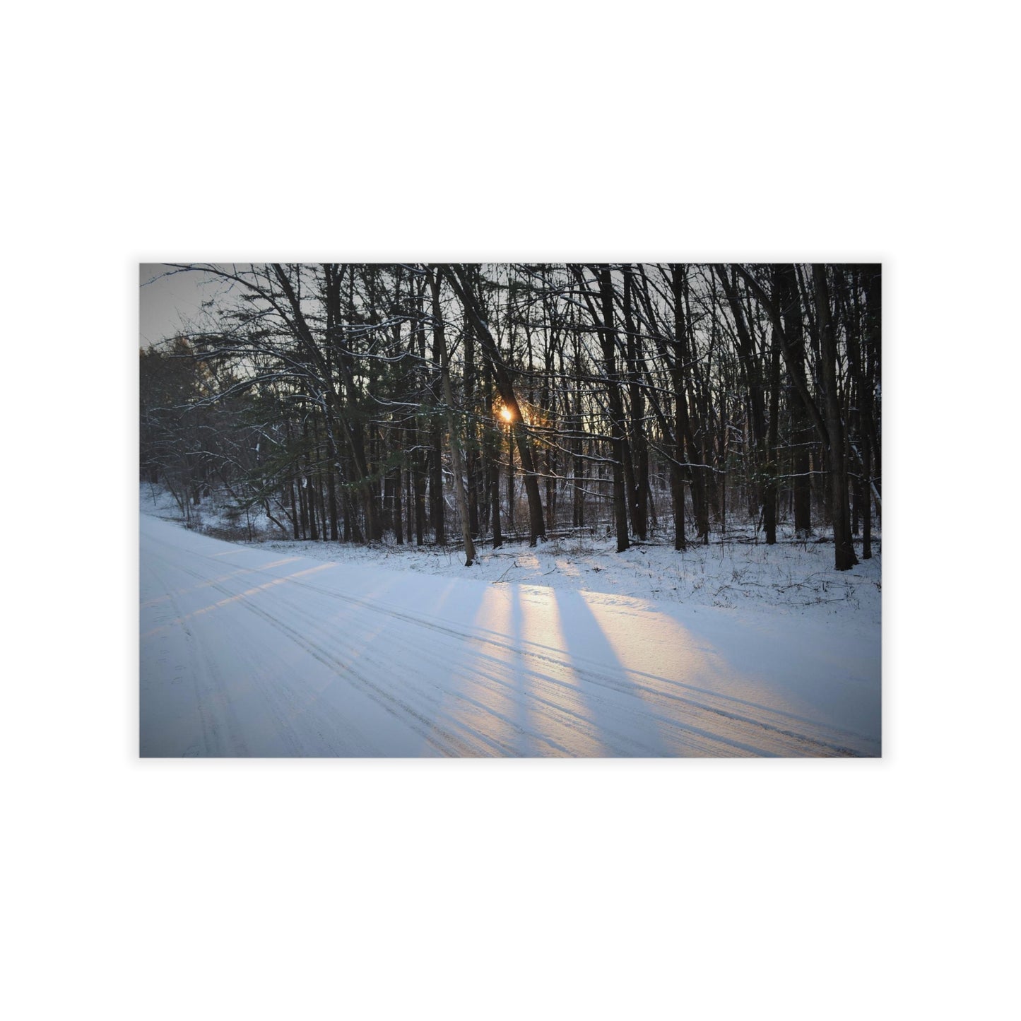 Wall Decals - Winter Sun Beams