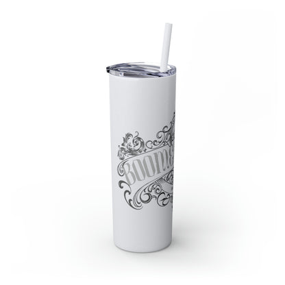 Skinny Tumbler with Straw, 20oz - Boomers Rule