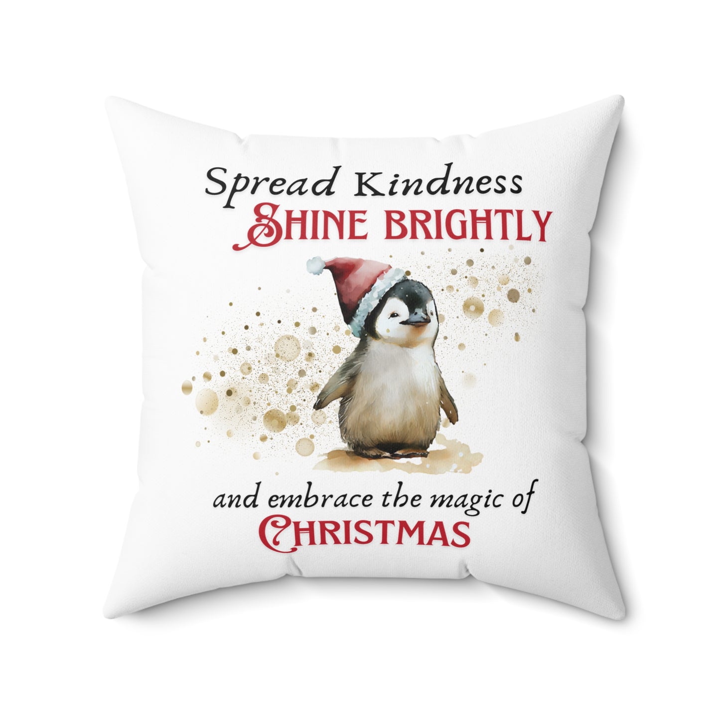 Spun Polyester Square Pillow - Spread Kindness