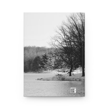 Hardcover Journal Matte -  Crisp winter morning to refresh