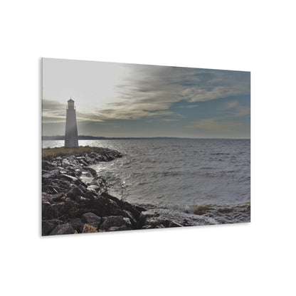 Copy of Acrylic Prints (French Cleat) Winter Light House