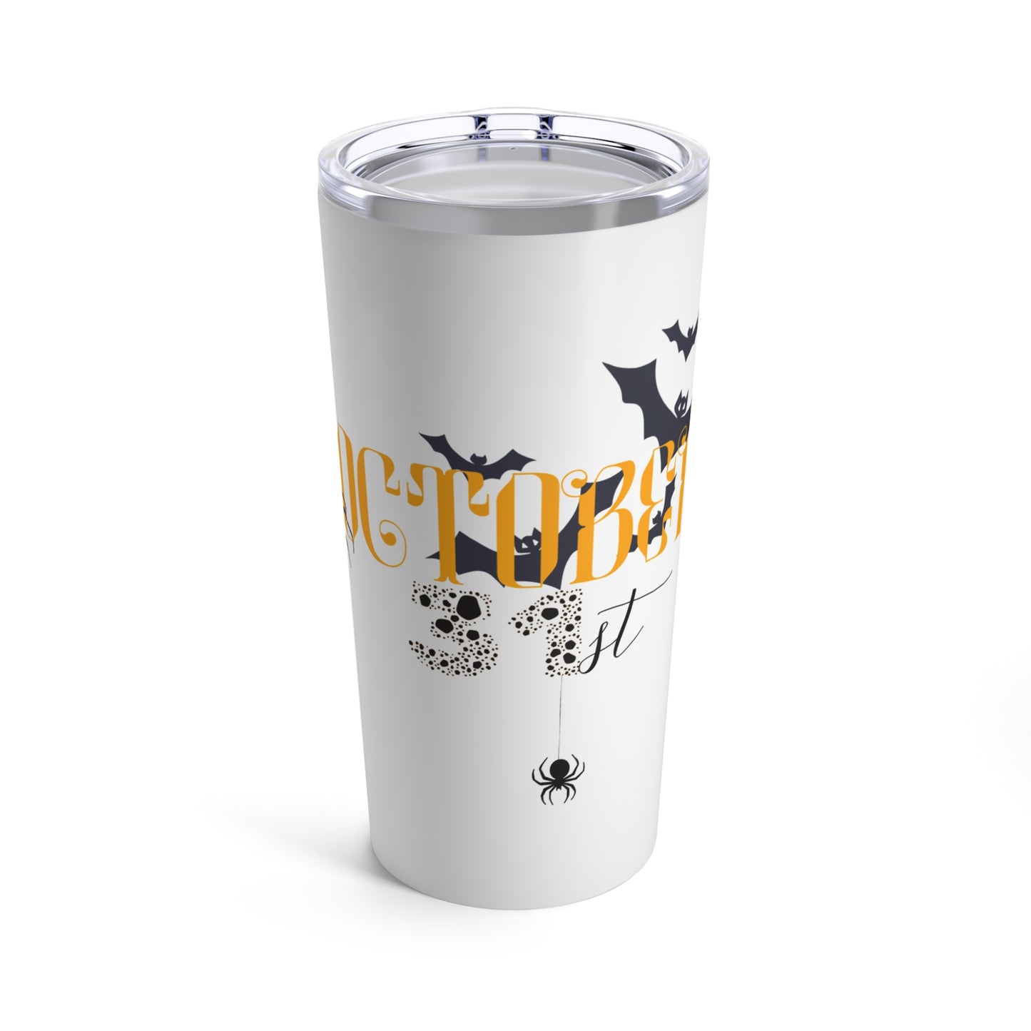 Tumbler 20oz October 31st White