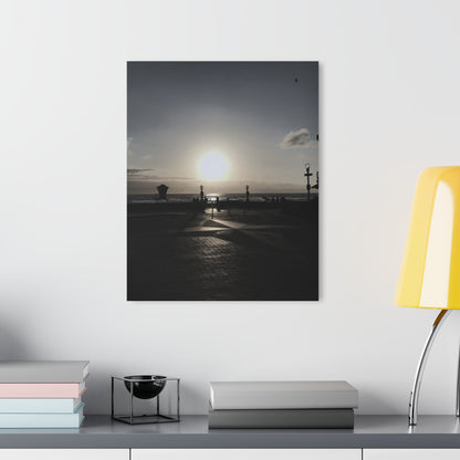 Acrylic Prints (French Cleat) Beach Sunset