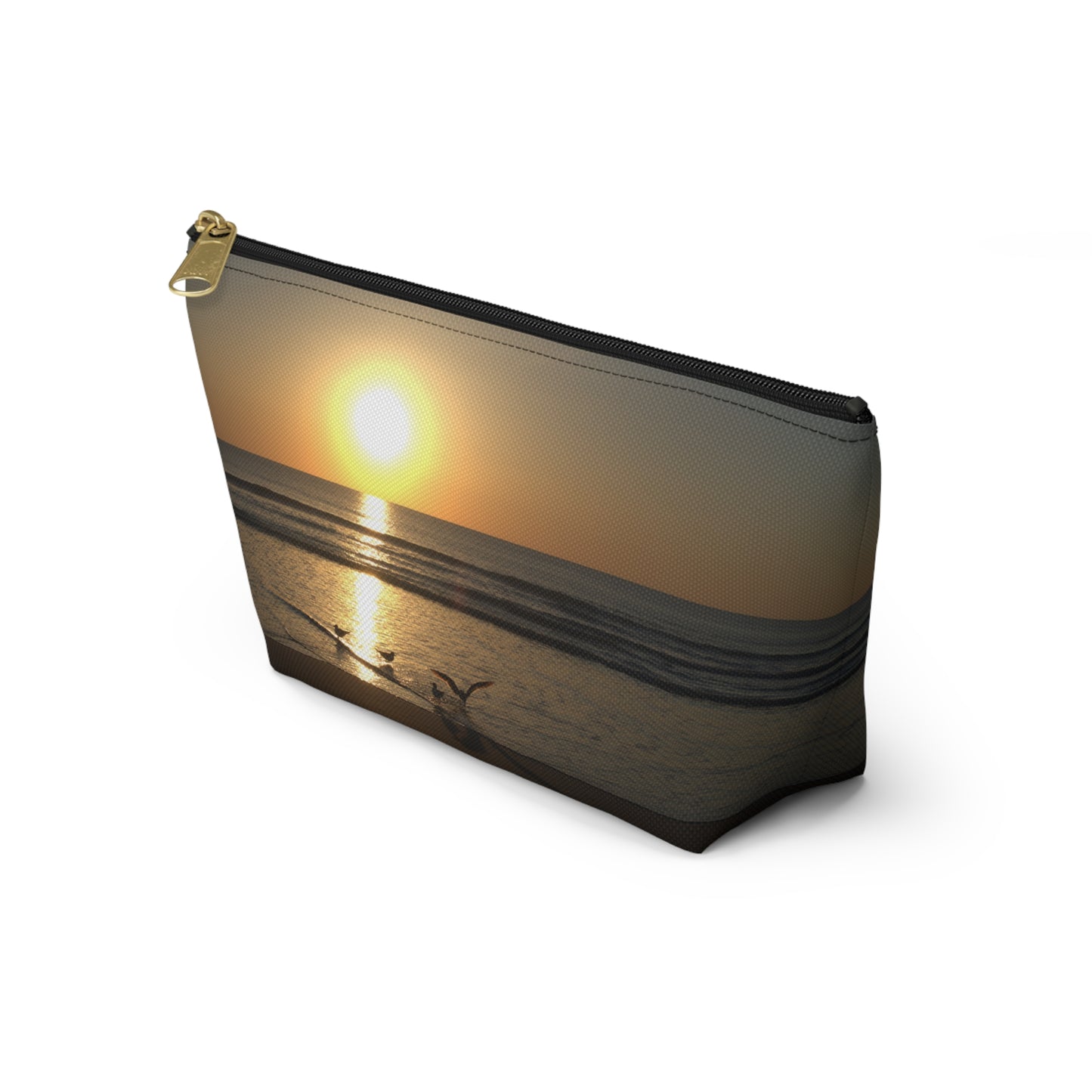 Accessory Pouch w T-bottom  Beach Morning